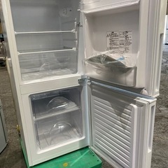 福岡市内配送設置無料　2021年式　106L 直冷式2ドア冷蔵庫 Nグラシア WH