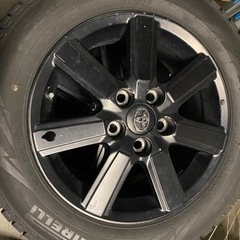 中古スタッドレス トヨタ純正ホイール 16インチ 純正ナット付属