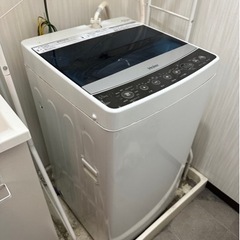 【受け渡し者決定】洗濯機  2017年式 5.5kg