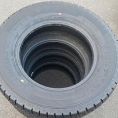 グッドイヤー アイスナビ 7 185/70 R14 スタッドレスタイヤ4本セット 2019年 イボ付き ほぼ未使用