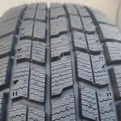 グッドイヤー アイスナビ 7 185/70 R14 スタッドレスタイヤ4本セット 2019年 イボ付き ほぼ未使用