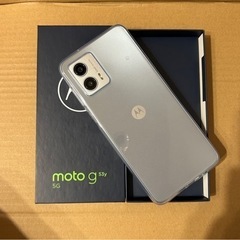 新品未使用 Motorola Moto g 53y 5g A301MO MOTO インクブラック 128GB