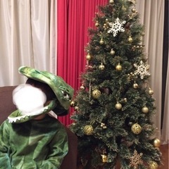 クリスマスツリー　ゴールド　モミの木　150cm