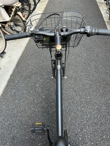 自転車中古　八千円　鍵付き