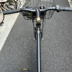 自転車中古　八千円　鍵付き