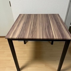 ダイニングテーブル　テーブルのみ　75×75