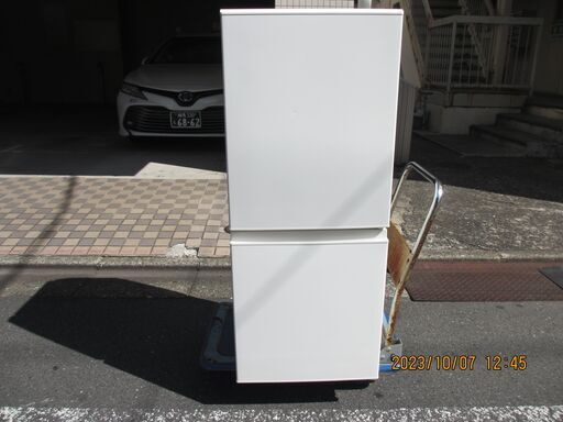 独身者向き：小型冷凍冷蔵庫90L２ドア：ホワイト：２０１８年製：良品です：