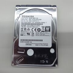 TOSHIBA 2.5型 SATA HDD 1TB MQ01AB...