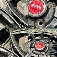 「5」13インチ 中古ホイール4個