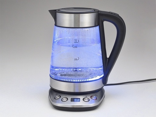 サスティア 温度調整ガラス電気ケトル 1.7L SUS-02 1ヶ月間使用