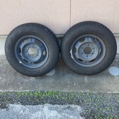 HANKOOK WINTER RW06 NV350用スタッドレスタイヤ　バリ溝