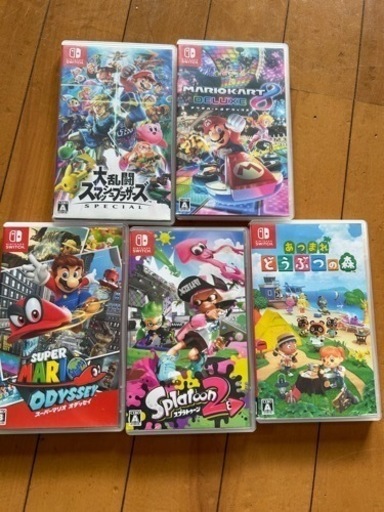 Switchソフト5本
