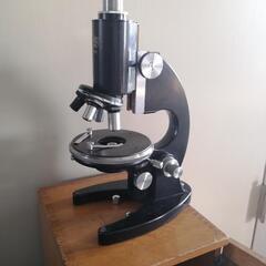 【ネット決済・配送可】1954年製造　日本工学　レトロ医療用顕微鏡