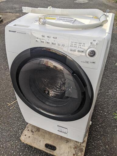 値引きする ドラム式洗濯乾燥機 SHARP シャープ 洗濯7kg 2021年