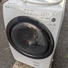シャープ SHARP ドラム式洗濯乾燥機 洗濯7kg 乾燥3.5...