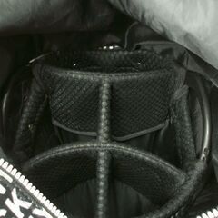 使用感少なめ　ジャックバニー キャディバッグ ロゴ 総柄 2021年モデル ブラック×ホワイト 9.0型 46インチ 5分割　黒地×白ロゴ 総ロゴ　☆ PayPay(ペイペイ)決済可能 ☆ 札幌市 豊平区 平岸 平岸店