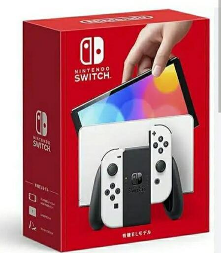 Nintendo Switch本体(有機ELモデル)(ニンテンドースイッチ) Joy-Con(L)/(R) ホワイト(新品)