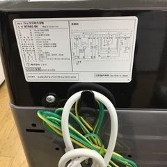 #K-28【ご来店頂ける方限定】NITORIの6、0Kg洗濯機です