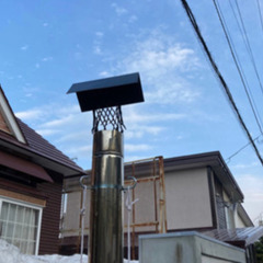 薪ストーブ 煙突やパーツ、ケースもセット 札幌