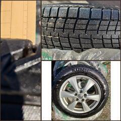 タイヤ、ホーイル、ナットセット