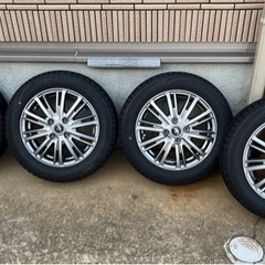 スタッドレスタイヤ　155/65R14 アルミホイール付き4本セット