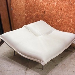 《売約済》美品【35万】リーンロゼ　カラン　LIGNE ROSET CALIN リクライニング　ソファ　アイボリー　オフホワイト　ファブリック　2シーター　ロゼカラン　リクライニング　タイプ1 カバーリング　カバー洗濯可能　2人掛け　2シーター　スチールレッグ　パスカルムールグ　2p  検　トーゴ　ロゼトーゴ　オピューム　ノマド 