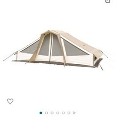 小川キャンパル　オーナーロッジヒュッテレーベン　キャンプ用品　テント