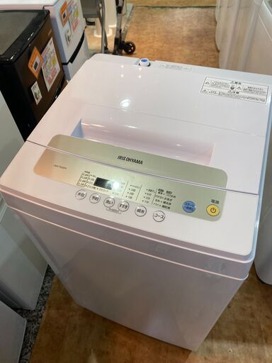 ✨安心の分解洗浄済✨アイリスオーヤマ 2020年製 5.0Kg 洗濯機 IAW-T502EN 【愛市I4S032048-104】
