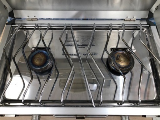 UNIFLAMEのツインバーナーUS-1900です。【トレファク東大阪箕輪店】