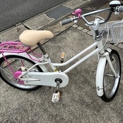 【補助輪付】サイクルベースあさひの子供自転車　18インチ　