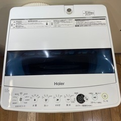 洗濯機 Haier ハイヤー 5.5kg 2021年製 稼働