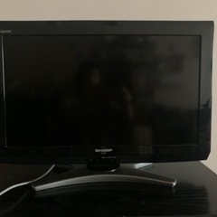 26インチAQUOS液晶テレビ