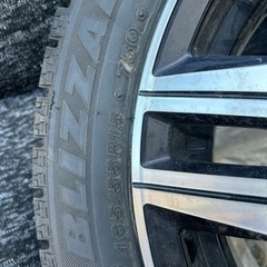 15インチ スタッドレス 165/55R15 1シーズンのみ使用