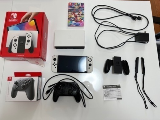 任天堂 Switch 有機ELモデル ➕ マリオカート8 デラックス➕ Nintendo Switch Proコントローラー