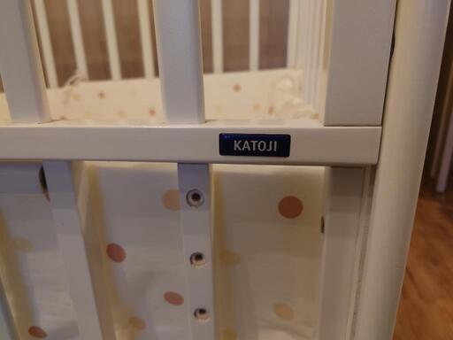 カトージ ベビーベッド ハイポジション オマケ多数 体重計 バスチェア