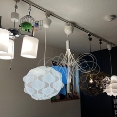 お洒落な照明器具色々あります❣️