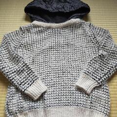 フード付きセーター☆