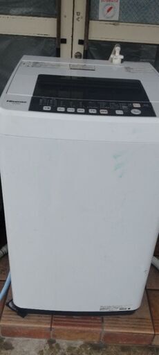 ハイセンス 洗濯機 5.5kg 2018年製 別館に置いてます