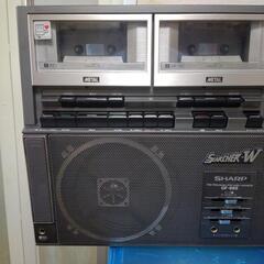 希少！昭和バブル期ラジカセ シャープ GF-888 メタル対応 年式の割に