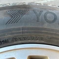 【格安】タイヤ（ホイール付き）9分山　アイスガード195/65R15