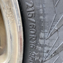 TOYOタイヤスタットレス215/60/R16新品同様走行距離80km-□□LOUIS 