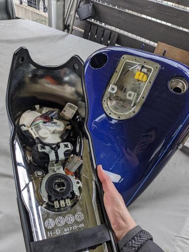 FXDF1580 CVO タンクコンソール　メーターセット FXDF1580 CVO タンクコンソール メーターセット