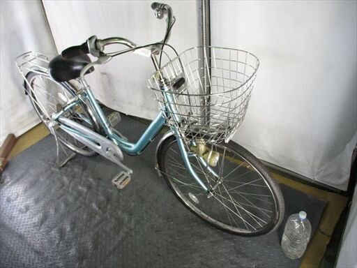 D135☆限定特価整備済み☆ブリヂストンカルーサ3段変速ブルー☆ 中古  