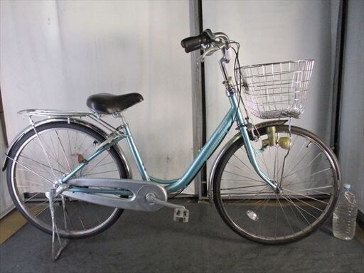 Ｄ135　★限定特価　整備済み★ブリヂストン　カルーサ　3段変速　ブルー★ 中古自転車 【26インチ】