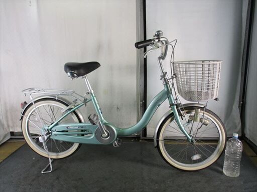 Ｄ140　★限定特価　整備済み★MIYATA　軽快車　グリーン　アルミ軽量★ 中古自転車 【20インチ 】