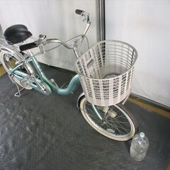Ｄ140　★限定特価　整備済み★MIYATA　軽快車　グリーン　アルミ軽量★ 中古自転車 【20インチ 】 