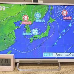 液晶テレビ[24インチ]/録画用HDD