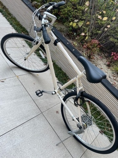 自転車　あさひ　クリームCS 使用感少
