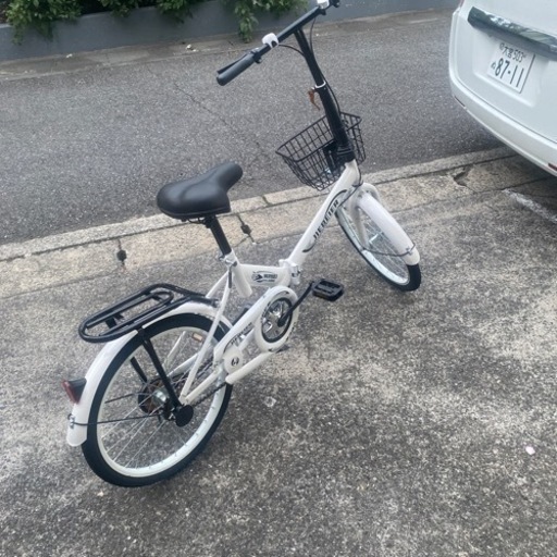 20インチ　折り畳み自転車　新品同様