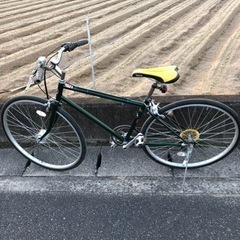 27インチ　6段変速　一般用自転車(少し改造あり) 緑